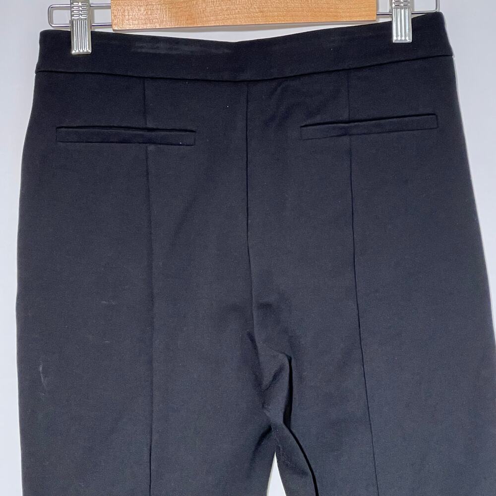 Anthropologie The Essential Pintucked Trouser Black Women's Size 4 - Picture 5 of 9